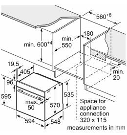 Духовой шкаф Bosch HUA736EG0T