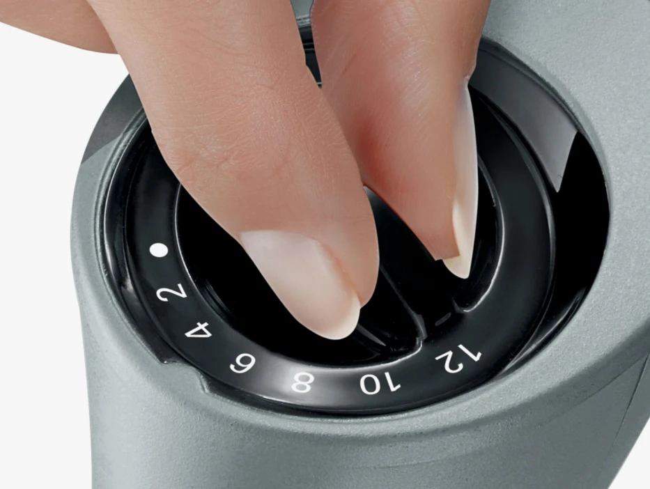 Отличная консистенция продукта благодаря 12 скоростным режимам