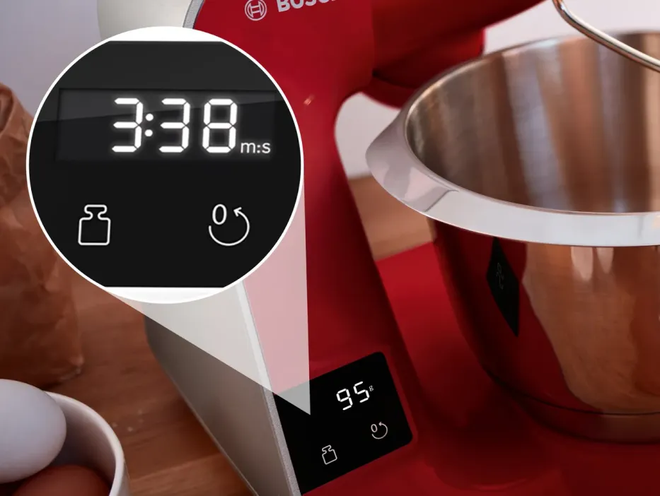 Встроенный таймер и весы