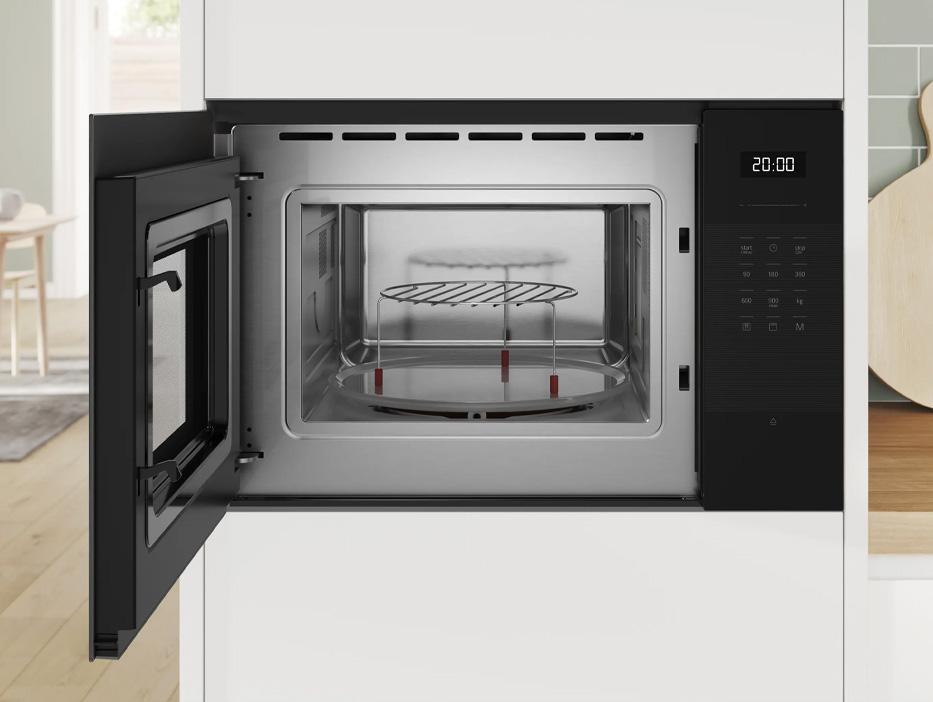 Қара түсті Bosch BEL554MB2 кірістірілетін микротолқынды пеші