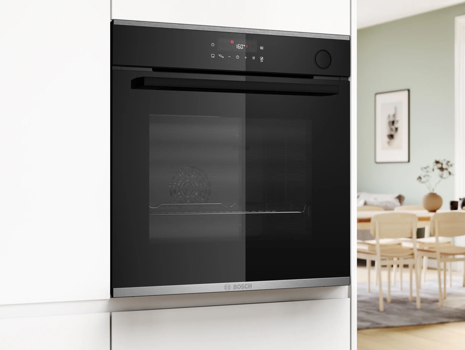 Bosch қара түсті кірістірілетін духовкасы
